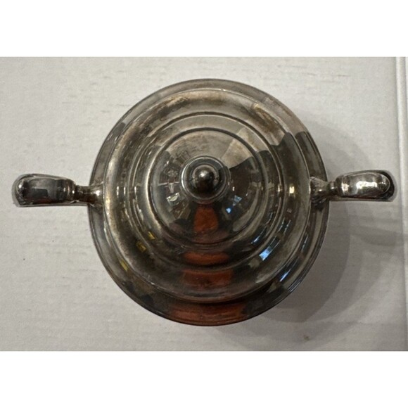 Vintage Forbes Silver Co Tea Coffee Set Teapot Sugar Cream/Lid Silverplate 1890s - Picture 13 of 15